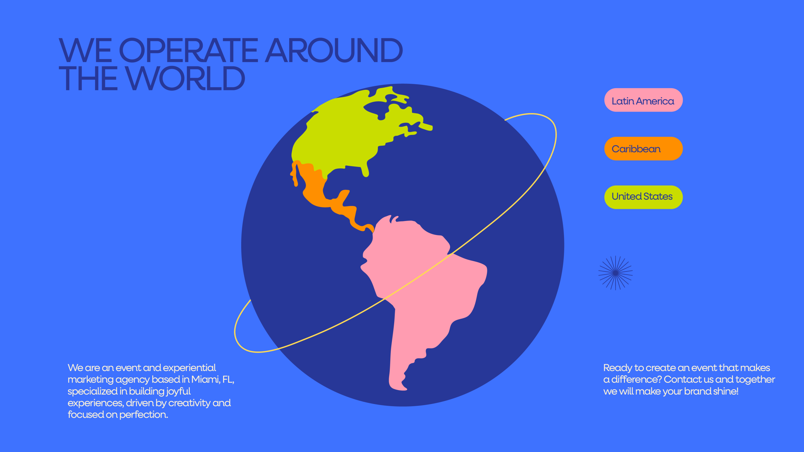 Lemonjoy Events - We operate around the world